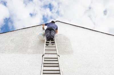 Peinture extérieure à Saint-Michel-en-Grève — façades et ravalement